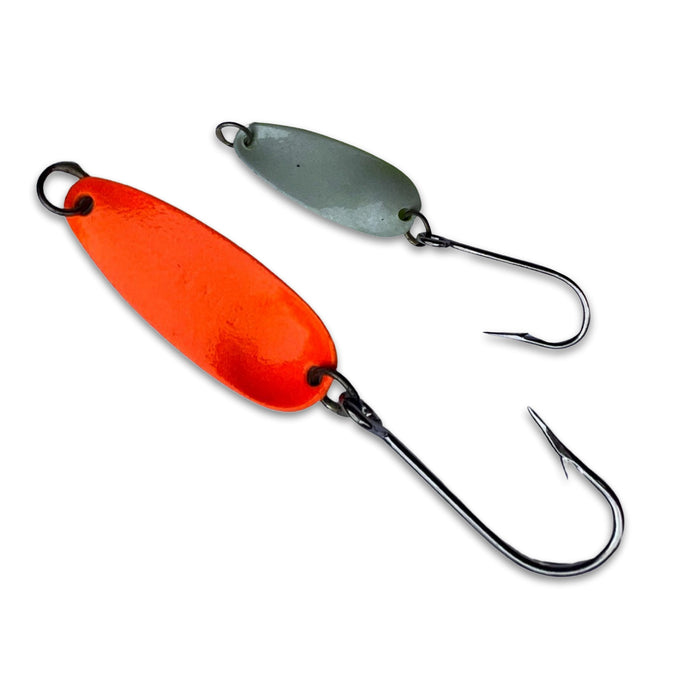 dick fishing lure Dick Nite Kokanee Spoons, Chartreuse Hot Head, #1