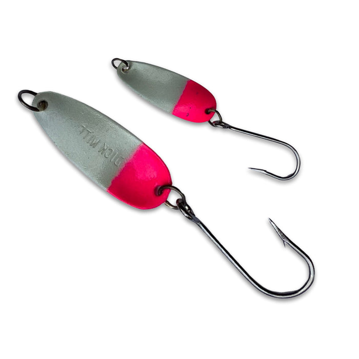 dicks sporting goods fishing lures clevis Dick Nite UV #0 Spoons, Nickel Green Head