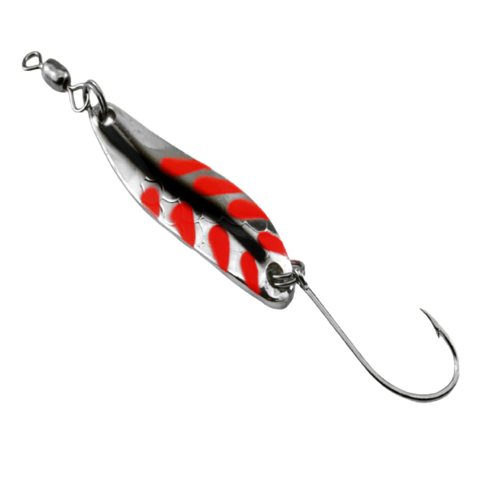 crocodile fishing lures products Gibbs Croc #1 3/16OZ / Nickel Fire Wing