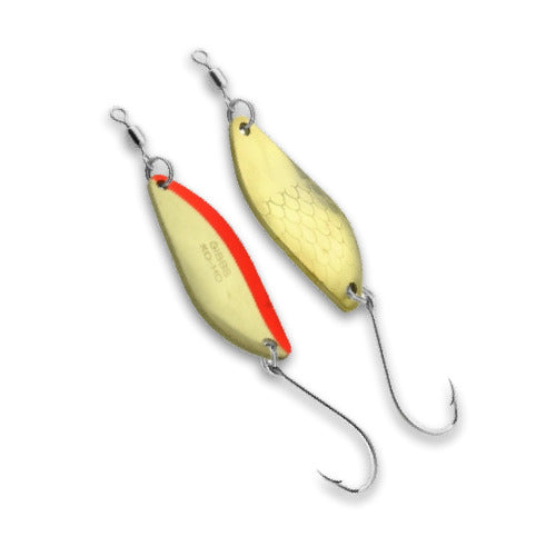 copper spoon fishing lure Gibbs Koho #35 SPOON Sun & Sea