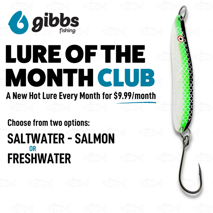 discount fish lures Lure of the Month Club — Gibbs Fishing