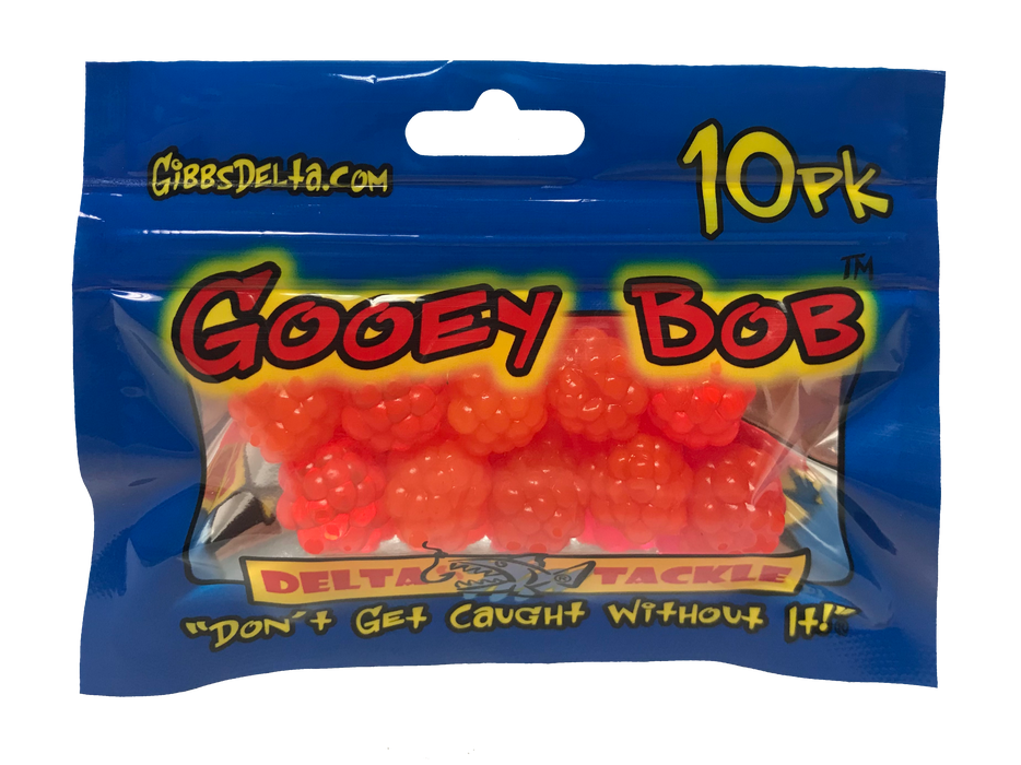 Delta Tackle Gooey Bob Sampler Pack Mixed 3, 10pk, 24501