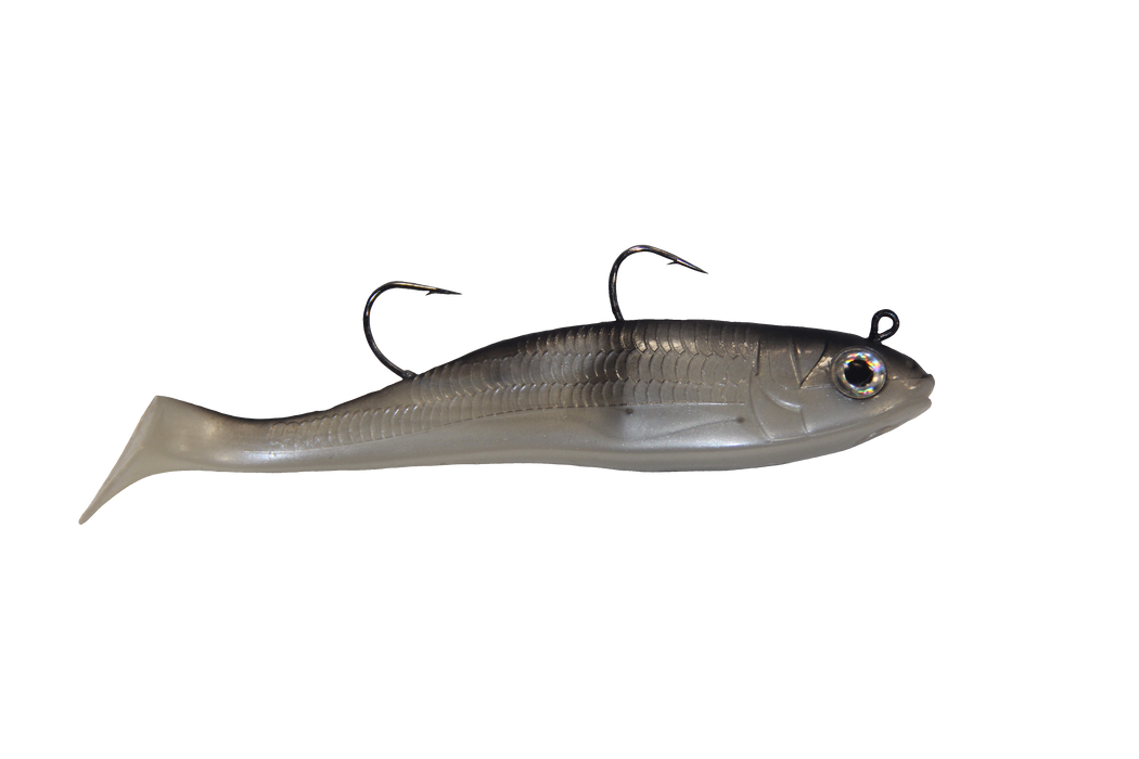 Mega Bite Swim Tail Jig, 3 oz. Glocaine 2pk Mega Bite Swim Tail Jig, 3 oz. Glocaine 2pk