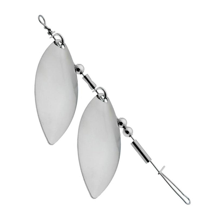 bean willow lleaf metal fishing lure Gibbs Double Willow Leaf 1 1/4 / Gold