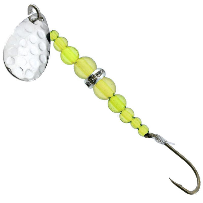 custom wedding fishing lures Gibbs Wedding Band 8 / Green Bead