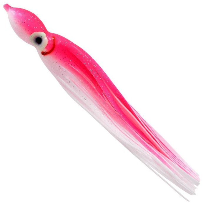 calamari fishing lure Delta Tackle Jumbo Squid Bodies 9" Pure Glow