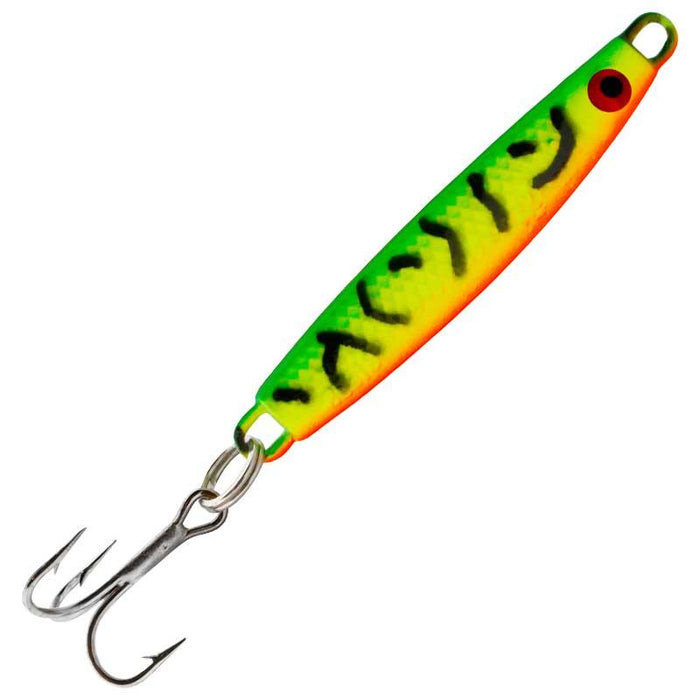 Gibbs Ice Minnow 1/16 / Glow Green Fire Dot Gibbs Ice Minnow 1/16 / Glow Green Fire Dot
