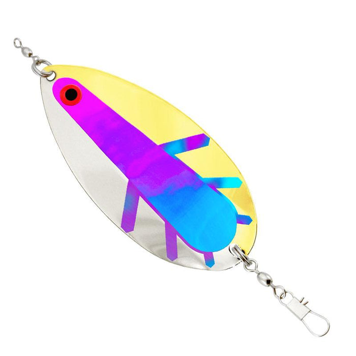 dodgers fishing lures Gibbs DOG TAIL Dodger 50/50 BLADE / GLOW Middle TAPE