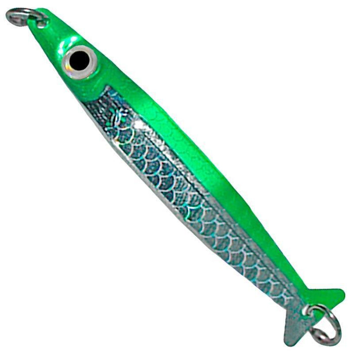 coho killer lure river fishing Coho Killer Silver Knight UV Green-Black Spatter
