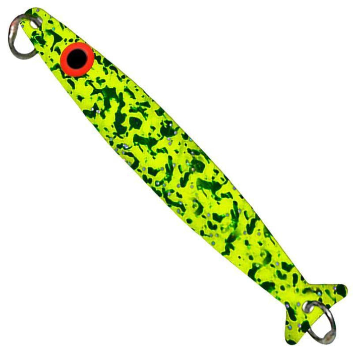 coho killer fishing lures Silver Horde Coho Killer Spoon Glow/chartreuse Spatter Back