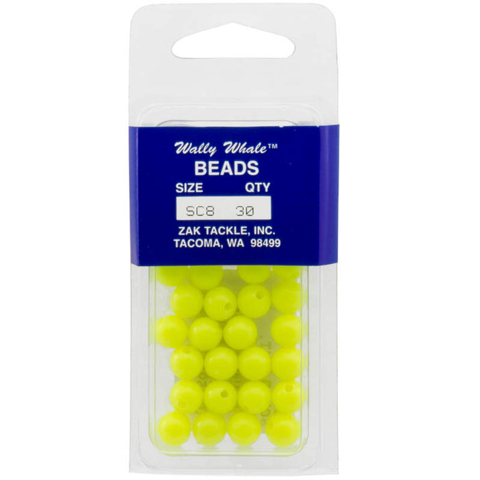Solid Chartreuse Bead - Size 4mm — Gibbs Fishing
