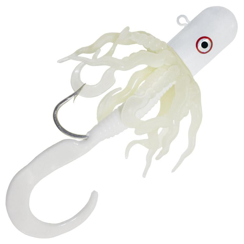 Squirm Worm, 4 oz. Motor Oil — Gibbs Fishing