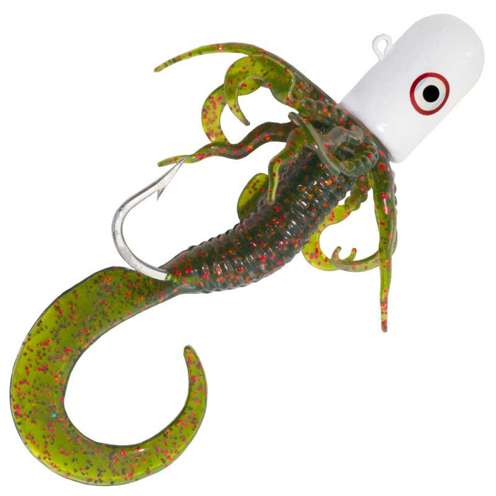 best fishing worm salt lure Wally Whale Fishing Tackle Zak Squirm Worm, 8 oz