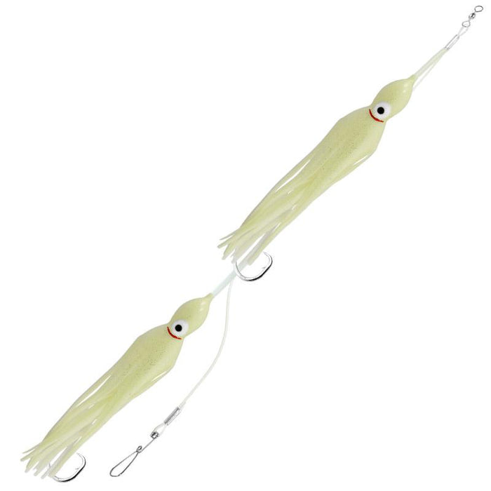 big squid fishing hook Zak Tackle Mono Double Drop/Squid Rig